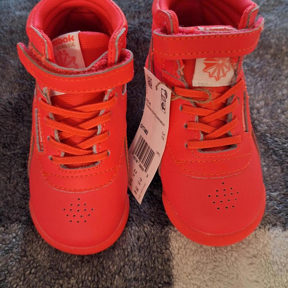 Reebok Classic Red Training Shoes for Kids